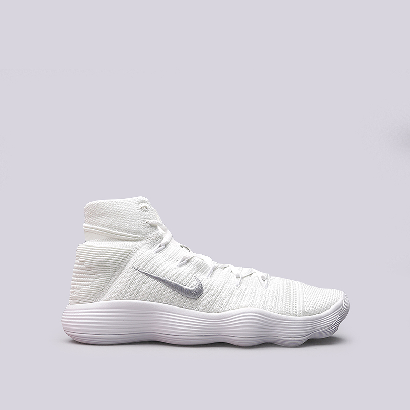 мужские белые баскетбольные кроссовки Nike Hyperdunk 2017 Flyknit 917726-100 - цена, описание, фото 1